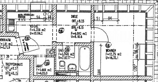 Pronájem bytu 1+kk 35 m², Otto-Schmiedt-Straße 10, Leipzig, Sasko Pronájem bytu 1+kk 35 m², Otto-Schmiedt-Straße 10, Leipzig, Sasko