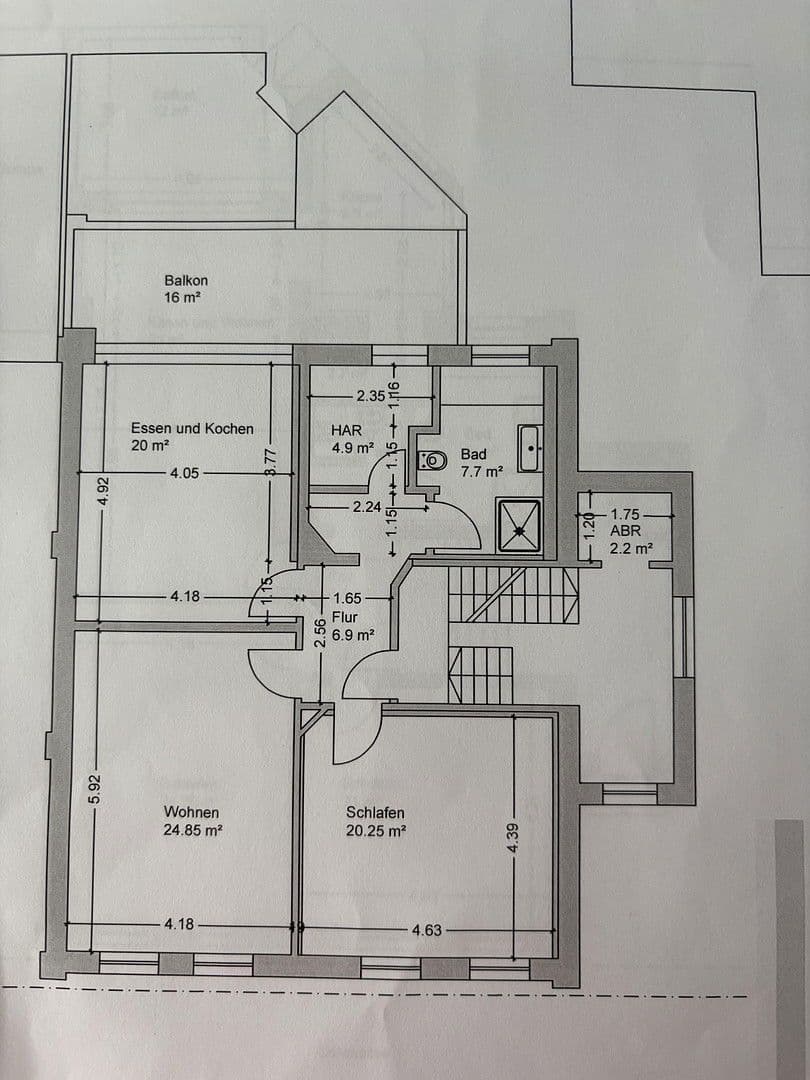 Pronájem bytu 2+1 95 m², Hamm, Severní Porýní-Vestfálsko Pronájem bytu 2+1 95 m², Hamm, Severní Porýní-Vestfálsko