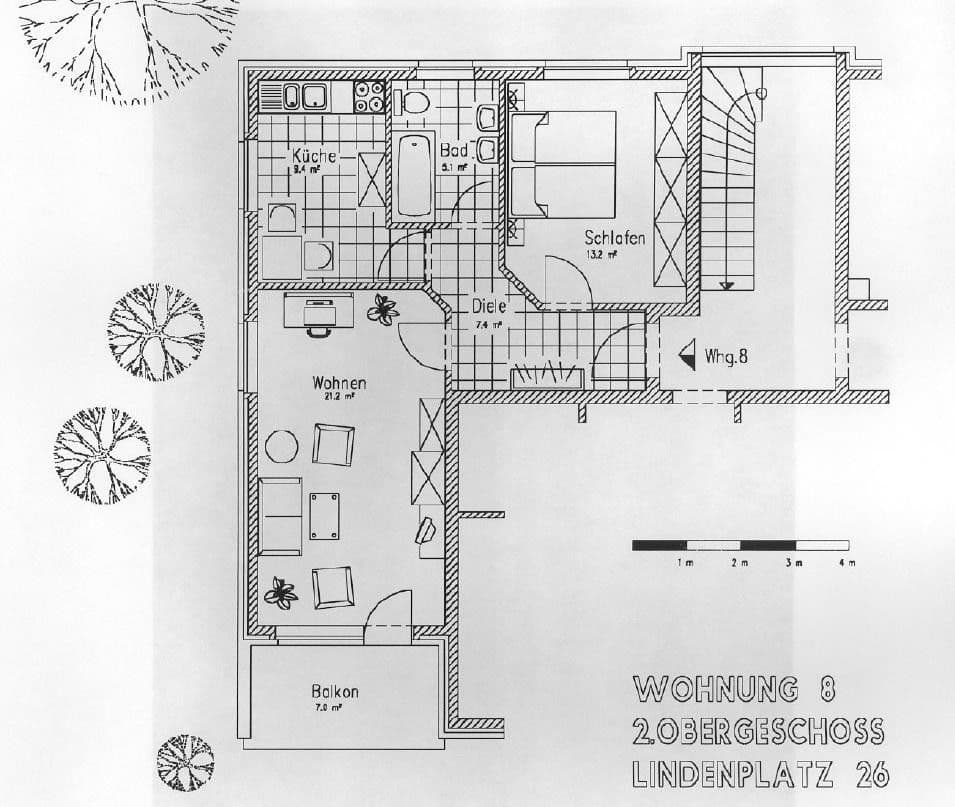 Prodej bytu 2+1 61 m², Lindenplatz 26, Hohe Börde, Sasko-Anhaltsko Prodej bytu 2+1 61 m², Lindenplatz 26, Hohe Börde, Sasko-Anhaltsko