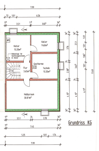 Pronájem domu 150 m², pozemek 368 m², Waldblickstr. 30, Simbach, Bavorsko Pronájem domu 150 m², pozemek 368 m², Waldblickstr. 30, Simbach, Bavorsko