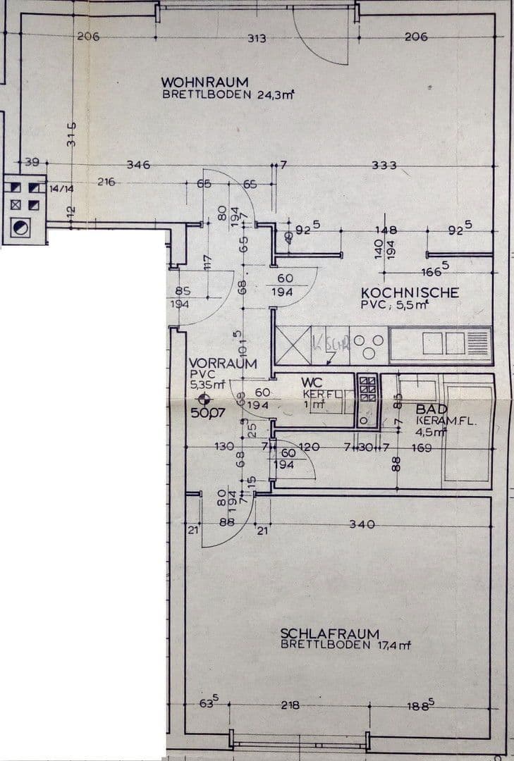 Pronájem bytu 2+1 58 m², Tiroler Gasse 1A, Wien, Wien Pronájem bytu 2+1 58 m², Tiroler Gasse 1A, Wien, Wien