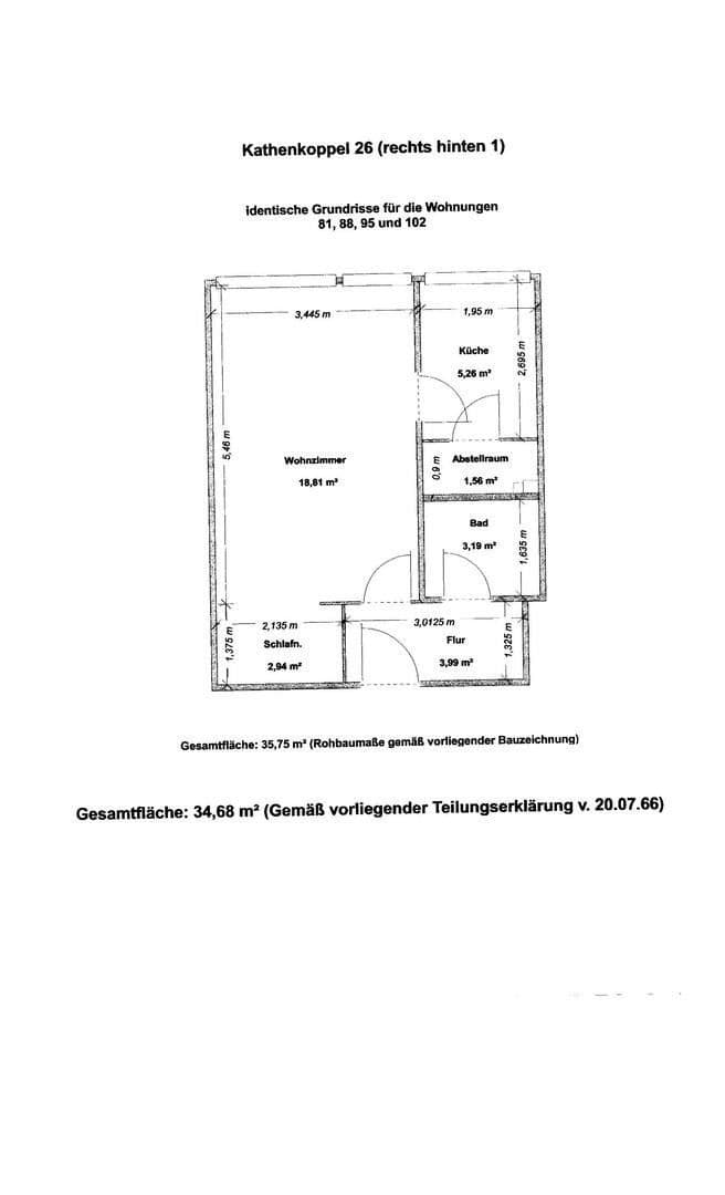 Prodej bytu 1+1 35 m², Kathenkoppel 26, Hamburg, Hamburg Prodej bytu 1+1 35 m², Kathenkoppel 26, Hamburg, Hamburg