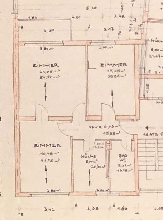 Pronájem bytu 3+1 77 m², Feldbergstraße 9, Frankfurt am Main, Hessen Pronájem bytu 3+1 77 m², Feldbergstraße 9, Frankfurt am Main, Hessen