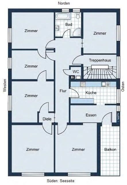 Pronájem bytu 6+kk 160 m², Sipplingen, Bádensko-Württembersko Pronájem bytu 6+kk 160 m², Sipplingen, Bádensko-Württembersko