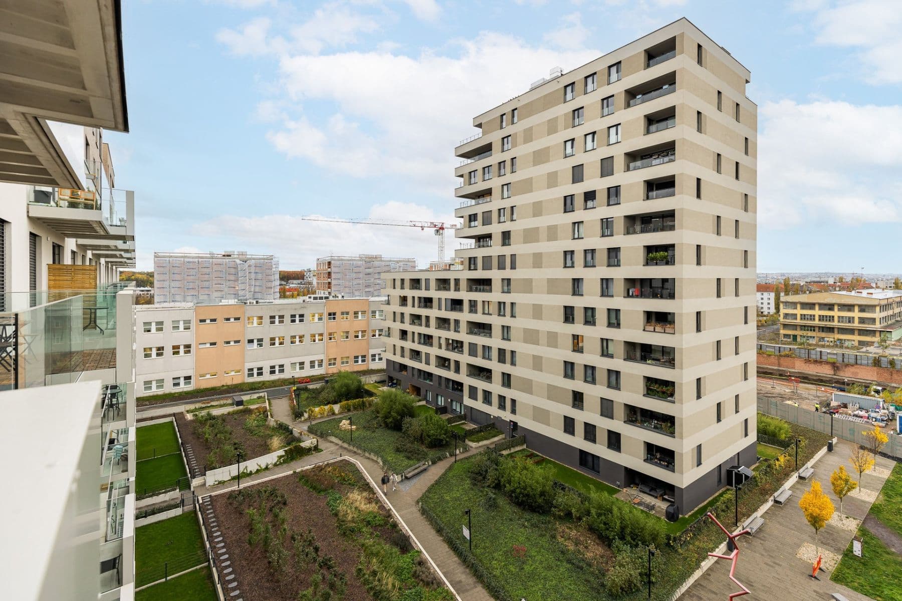Pronájem bytu 1+kk 37 m², Fafkových, Praha, Praha Pronájem bytu 1+kk 37 m², Fafkových, Praha, Praha
