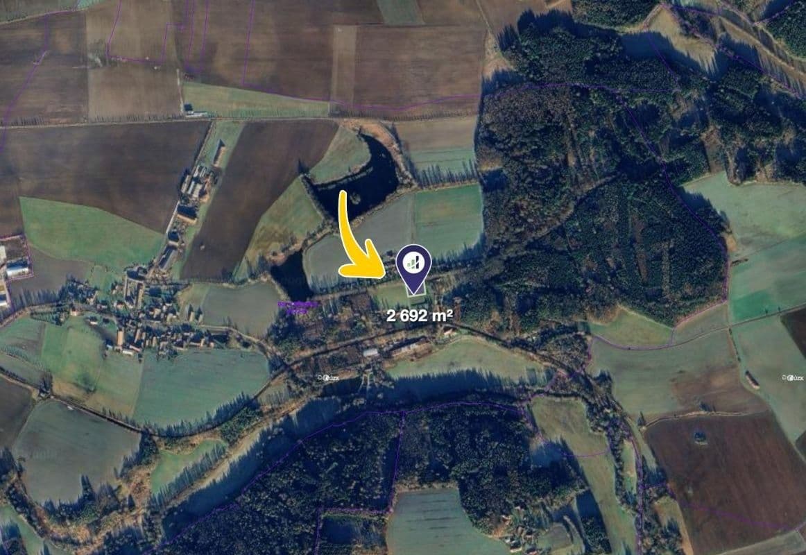 Prodej pozemku 2.692 m², Březnice, Středočeský kraj Prodej pozemku 2.692 m², Březnice, Středočeský kraj