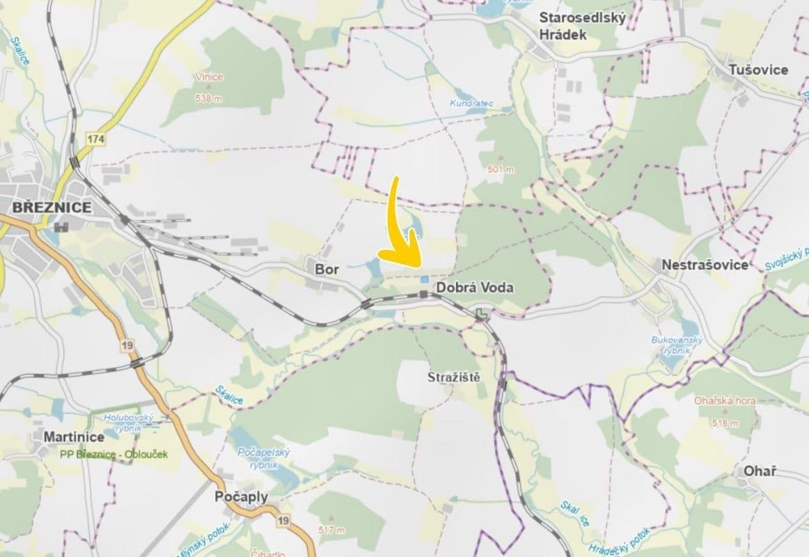 Prodej pozemku 2.692 m², Březnice, Středočeský kraj Prodej pozemku 2.692 m², Březnice, Středočeský kraj