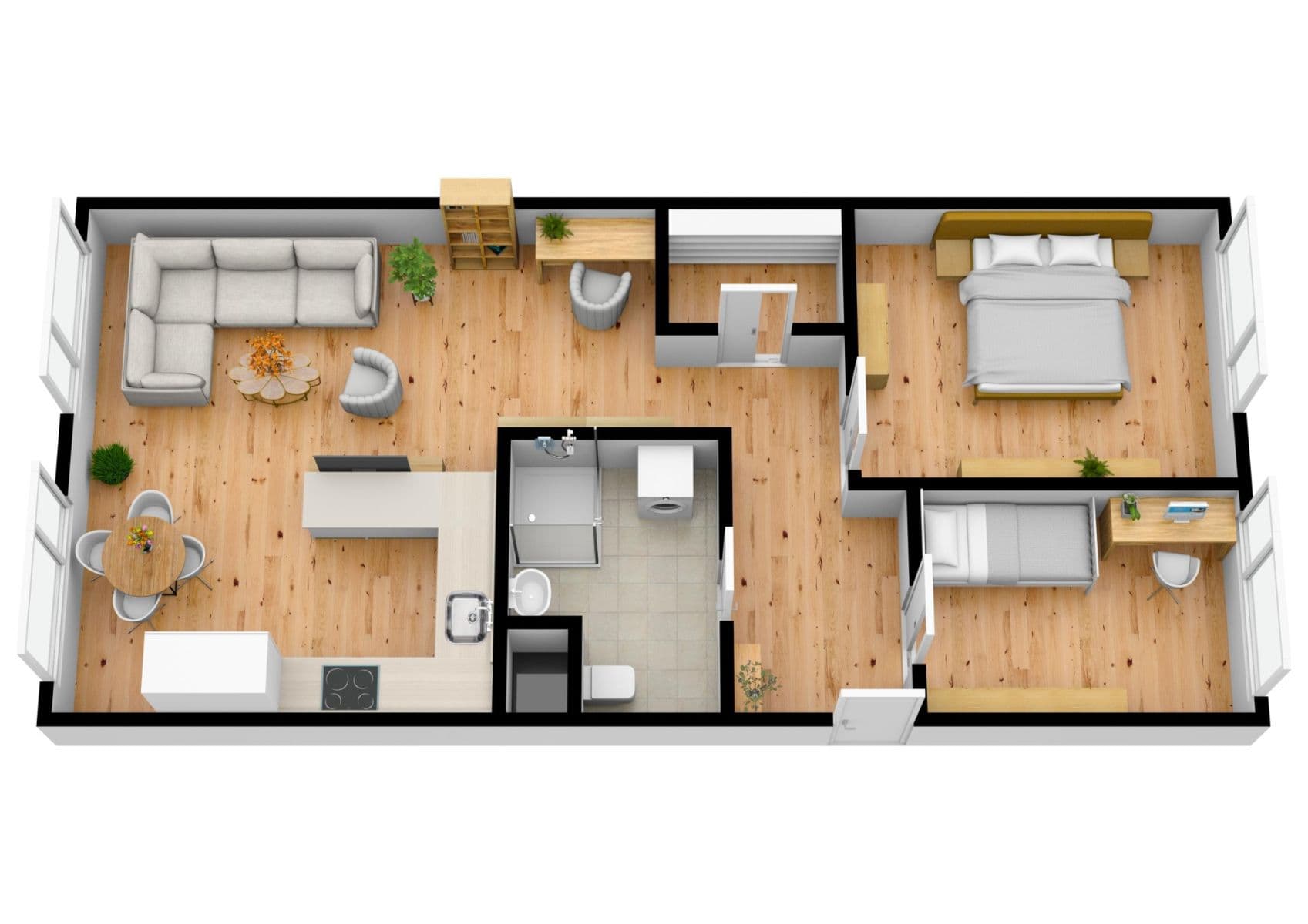 Pronájem bytu 3+kk 68 m², Americká, Kladno, Středočeský kraj Pronájem bytu 3+kk 68 m², Americká, Kladno, Středočeský kraj