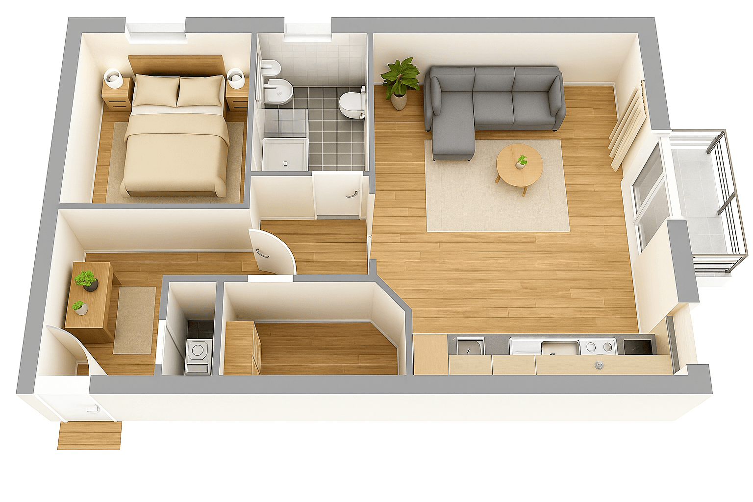Pronájem bytu 2+1 69 m², Zur Dithmarscher Schweiz 27, Welmbüttel, Šlesvicko-Holštýnsko Pronájem bytu 2+1 69 m², Zur Dithmarscher Schweiz 27, Welmbüttel, Šlesvicko-Holštýnsko