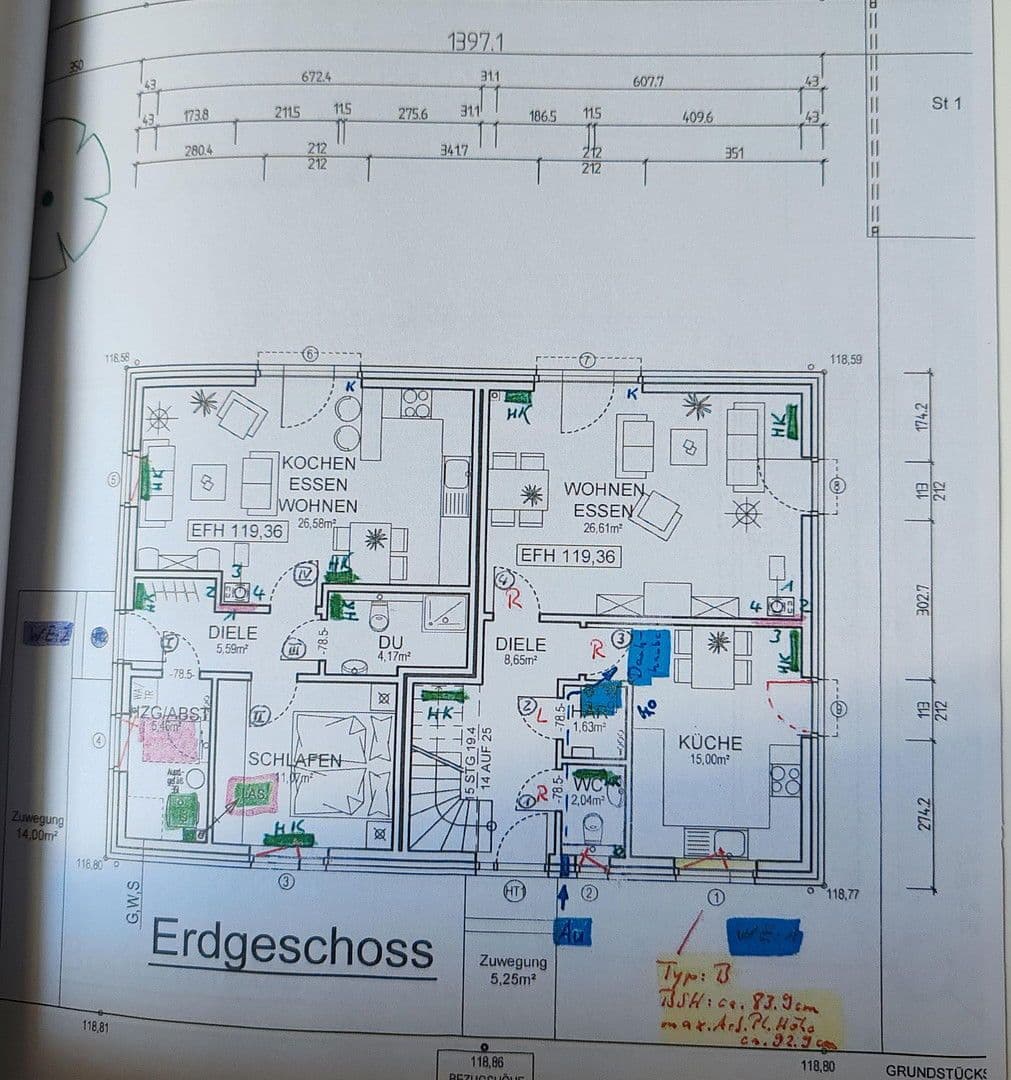 Prodej domu 211 m², pozemek 499 m², Markranstädt, Sasko Prodej domu 211 m², pozemek 499 m², Markranstädt, Sasko