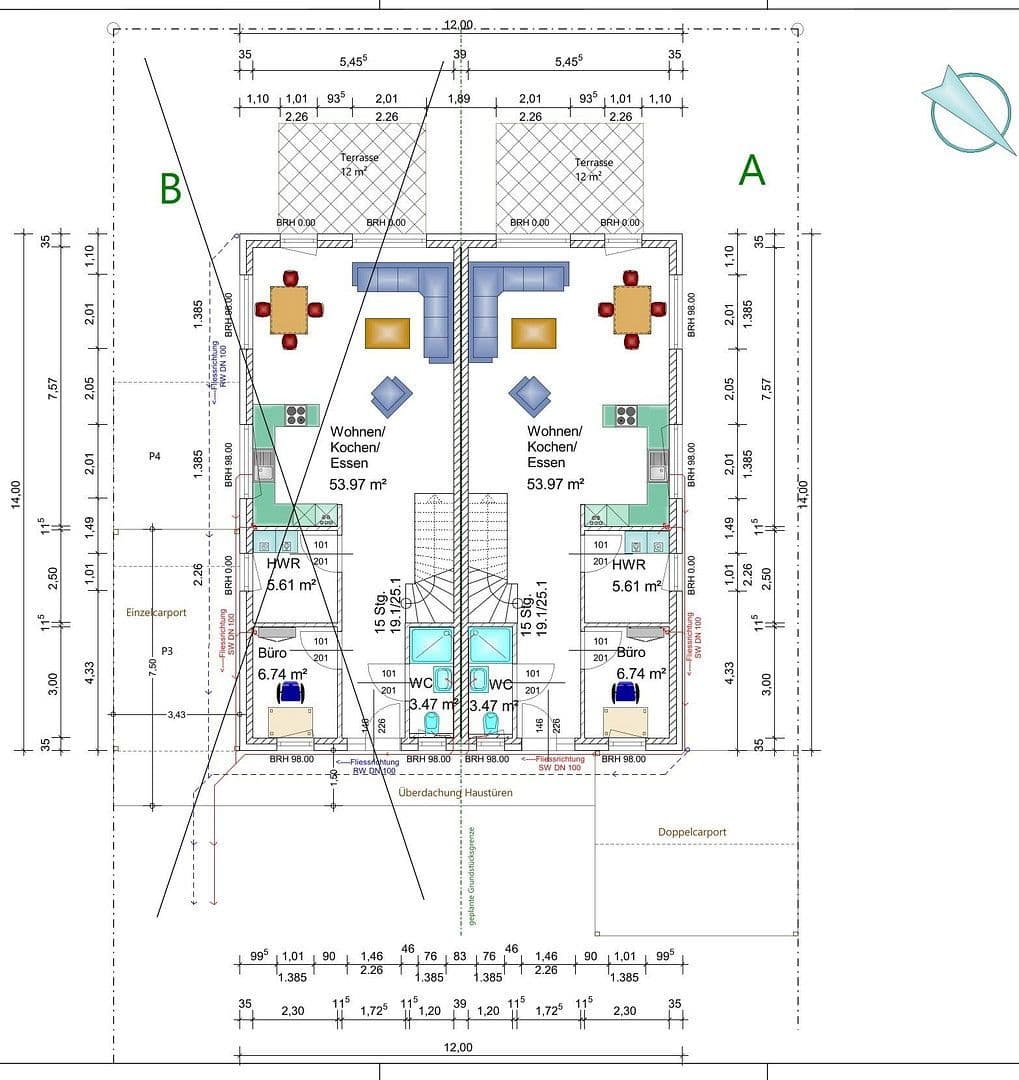 Prodej domu 140 m², pozemek 221 m², Bad Salzuflen, Severní Porýní-Vestfálsko Prodej domu 140 m², pozemek 221 m², Bad Salzuflen, Severní Porýní-Vestfálsko