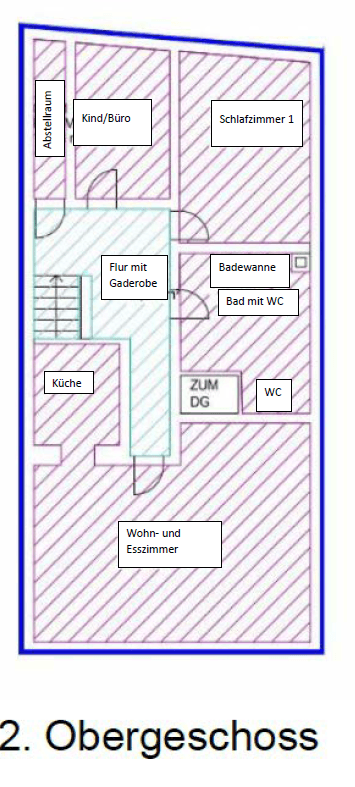 Pronájem bytu 3+1 85 m², Königstraße 2, Schwabach, Bavorsko Pronájem bytu 3+1 85 m², Königstraße 2, Schwabach, Bavorsko