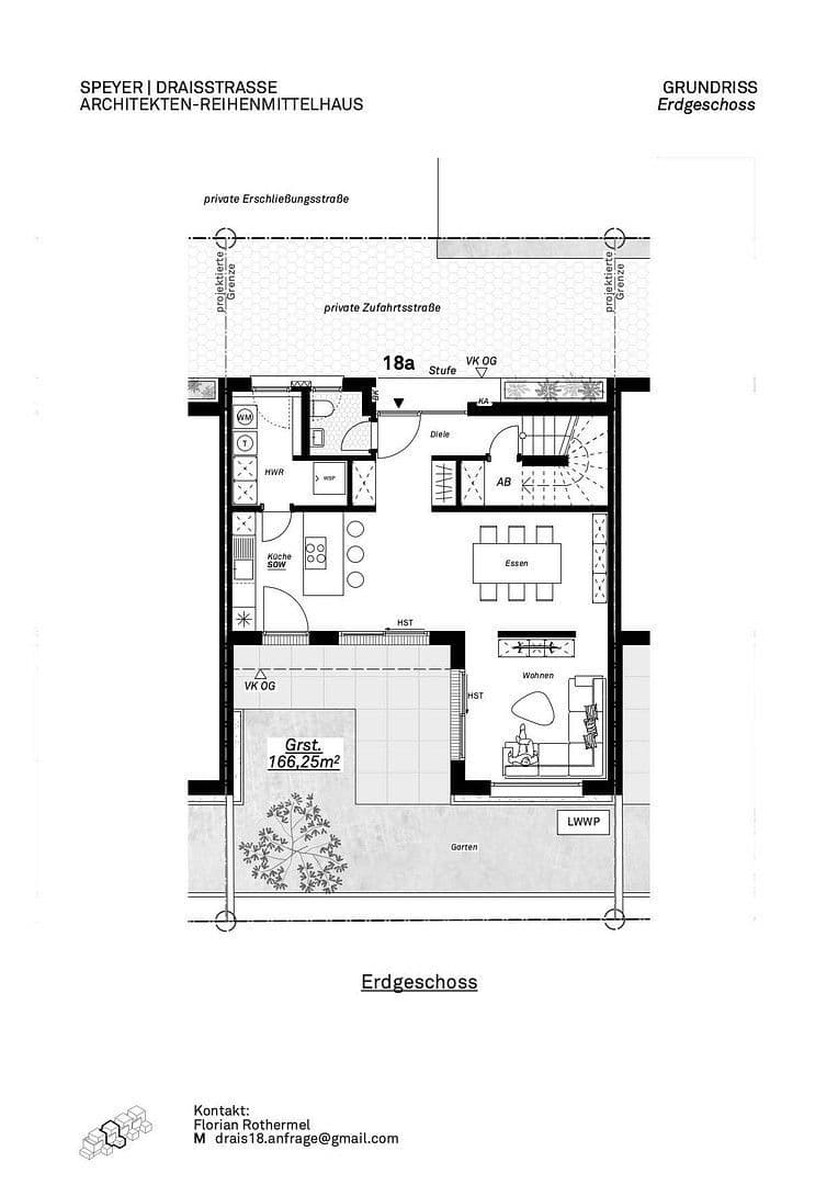 Prodej domu 147 m², pozemek 241 m², Draisstrasse 18, Speyer, Porýní-Falc Prodej domu 147 m², pozemek 241 m², Draisstrasse 18, Speyer, Porýní-Falc