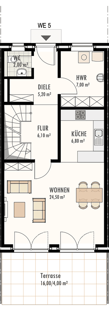Pronájem domu 144 m², pozemek 245 m², Escheburg, Šlesvicko-Holštýnsko Pronájem domu 144 m², pozemek 245 m², Escheburg, Šlesvicko-Holštýnsko