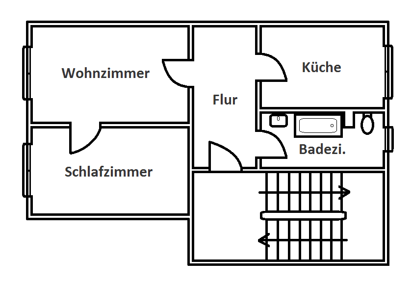 Pronájem bytu 2+1 47 m², Straße der Einheit 28, Neukieritzsch, Sasko Pronájem bytu 2+1 47 m², Straße der Einheit 28, Neukieritzsch, Sasko
