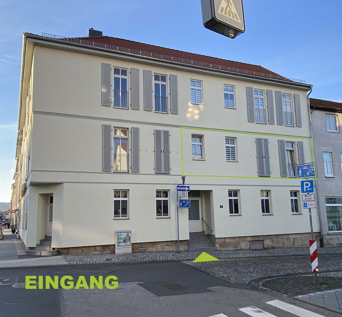 Pronájem bytu 3+1 67 m², Bebrastraße 17, Sondershausen, Durynsko Pronájem bytu 3+1 67 m², Bebrastraße 17, Sondershausen, Durynsko