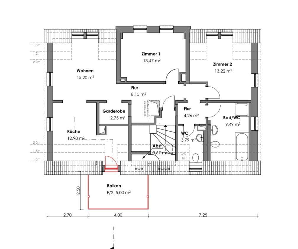 Pronájem bytu 3+1 89 m², Dresden, Sasko Pronájem bytu 3+1 89 m², Dresden, Sasko