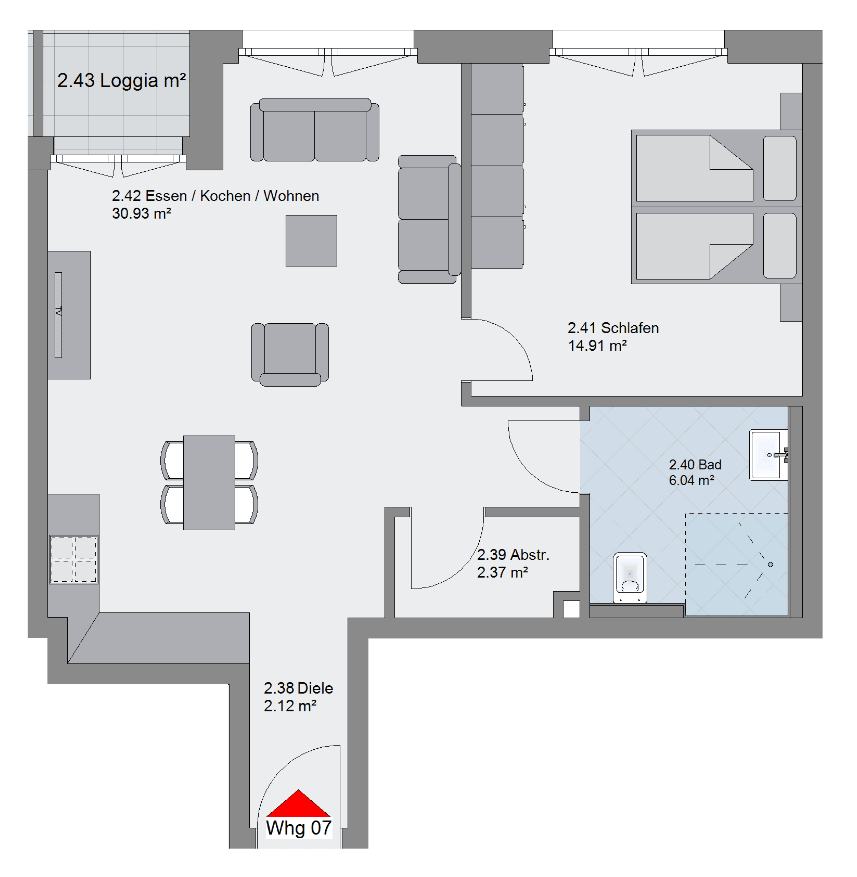 Prodej bytu 2+1 61 m², Stemwarder Str. 24, Hamburg, Hamburg Prodej bytu 2+1 61 m², Stemwarder Str. 24, Hamburg, Hamburg