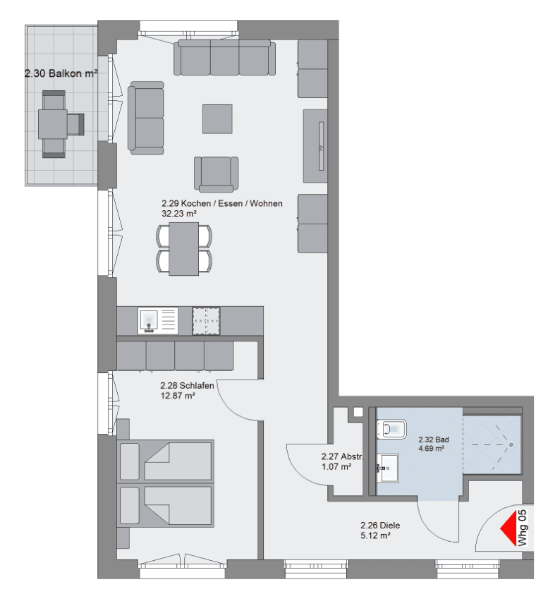 Prodej bytu 2+1 62 m², Stemwarder Str. 24, Hamburg, Hamburg Prodej bytu 2+1 62 m², Stemwarder Str. 24, Hamburg, Hamburg