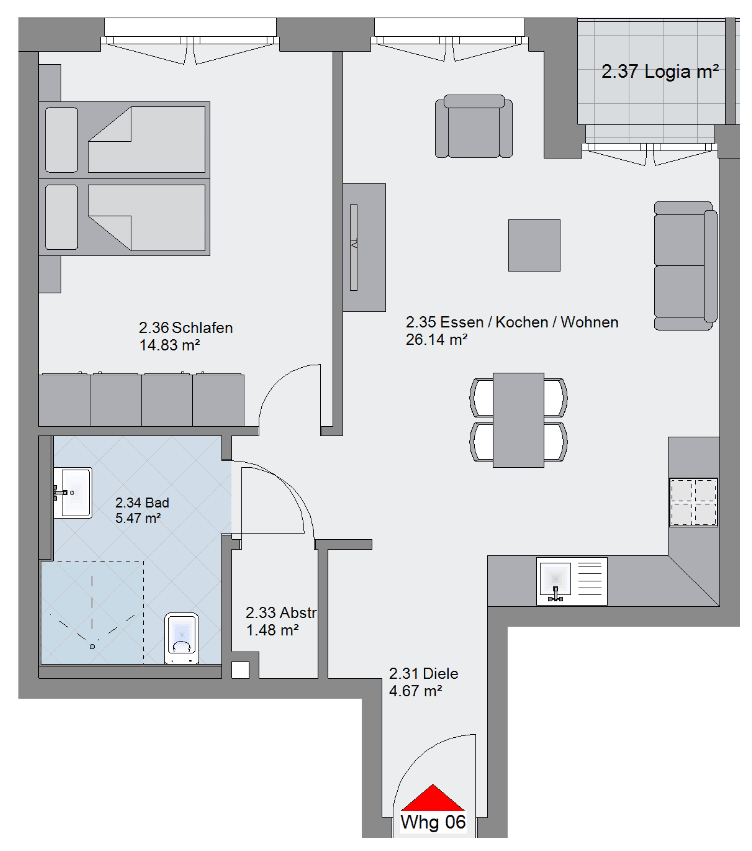 Prodej bytu 2+1 57 m², Stemwarder Str. 24, Hamburg, Hamburg Prodej bytu 2+1 57 m², Stemwarder Str. 24, Hamburg, Hamburg