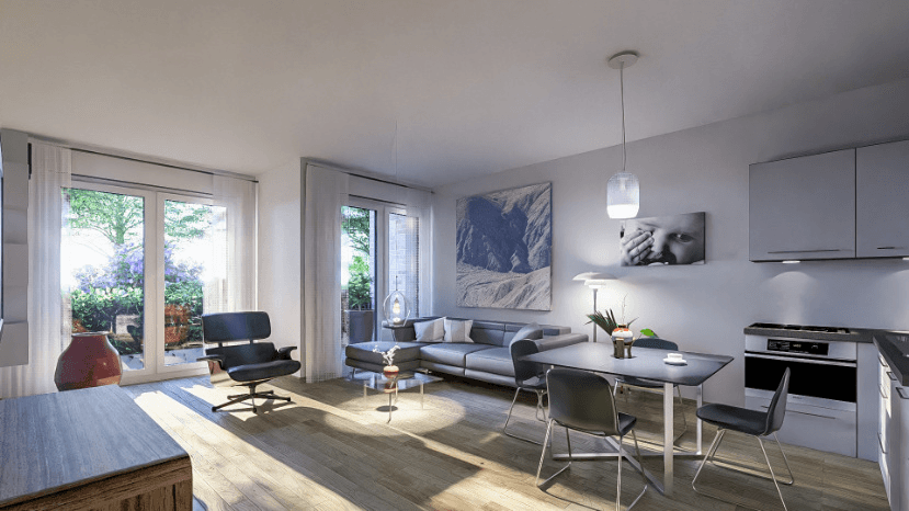 Prodej bytu 2+1 57 m², Hamburg, Hamburg Prodej bytu 2+1 57 m², Hamburg, Hamburg