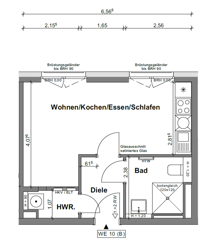 Pronájem bytu 1+1 34 m², Am Tierpark 25, Berlin, Berlín Pronájem bytu 1+1 34 m², Am Tierpark 25, Berlin, Berlín
