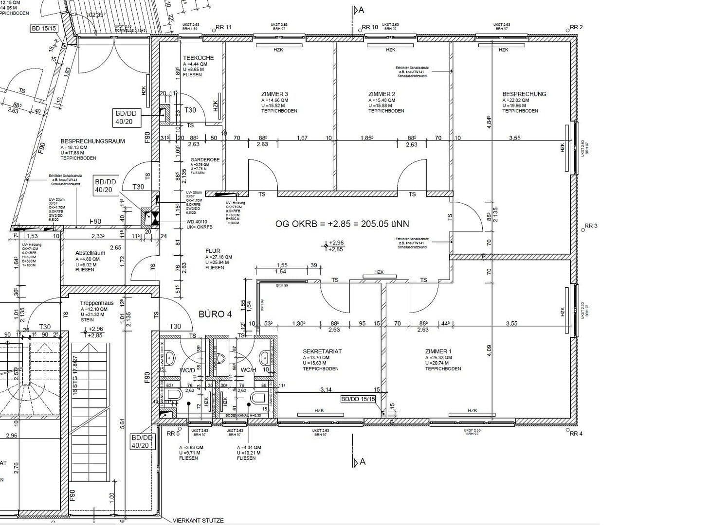 Pronájem kanceláře 160 m², Marc-Chagall-Str. 49, Mainz, Porýní-Falc Pronájem kanceláře 160 m², Marc-Chagall-Str. 49, Mainz, Porýní-Falc