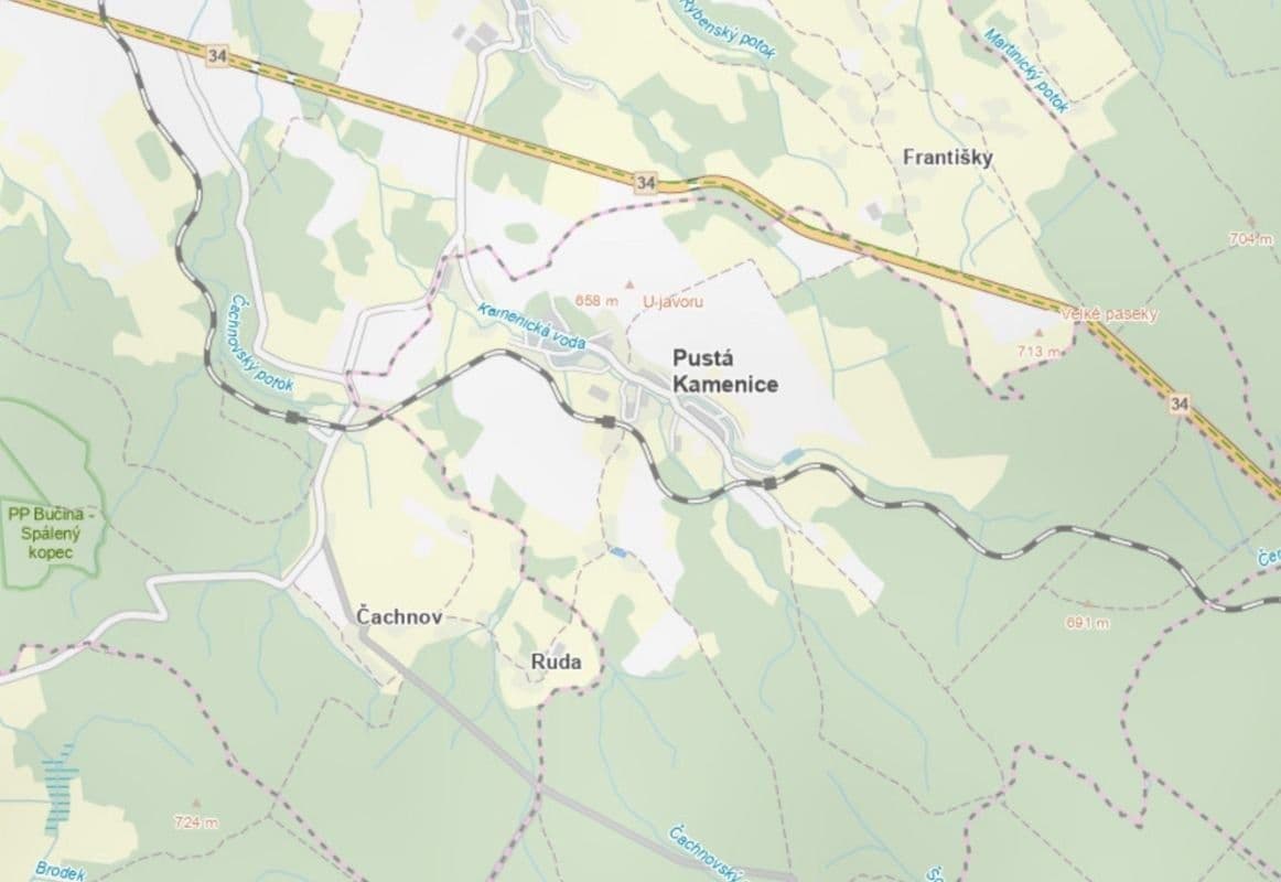 Prodej pozemku 1.775 m², Pustá Kamenice, Pardubický kraj Prodej pozemku 1.775 m², Pustá Kamenice, Pardubický kraj