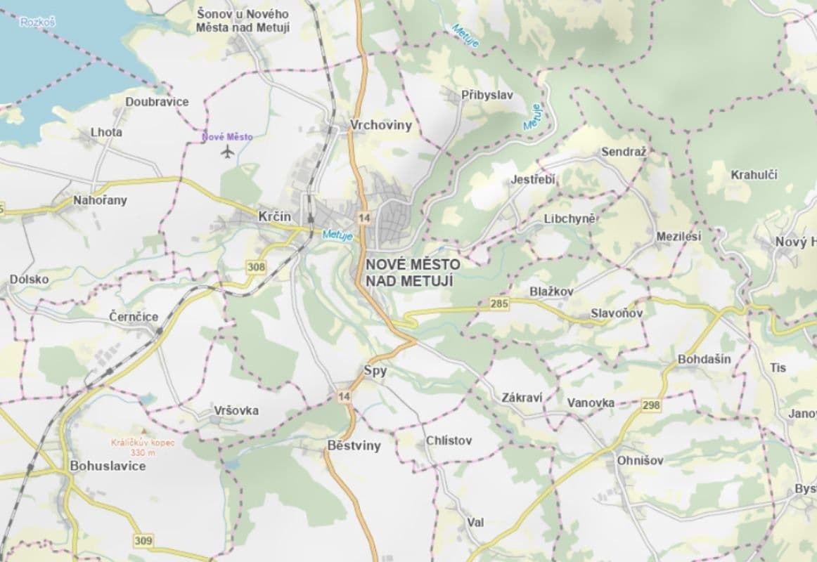 Prodej pozemku 2.013 m², Nové Město nad Metují, Královéhradecký kraj Prodej pozemku 2.013 m², Nové Město nad Metují, Královéhradecký kraj
