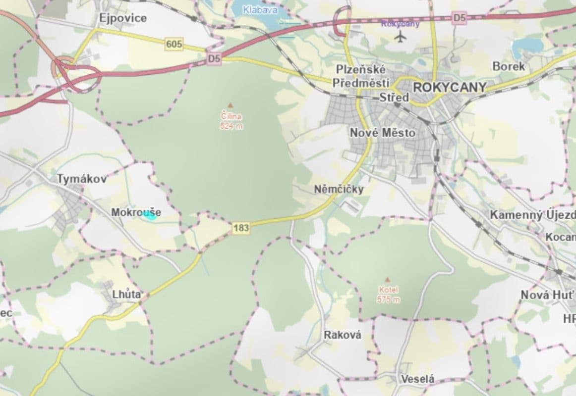 Prodej pozemku 21.865 m², Mokrouše, Plzeňský kraj Prodej pozemku 21.865 m², Mokrouše, Plzeňský kraj