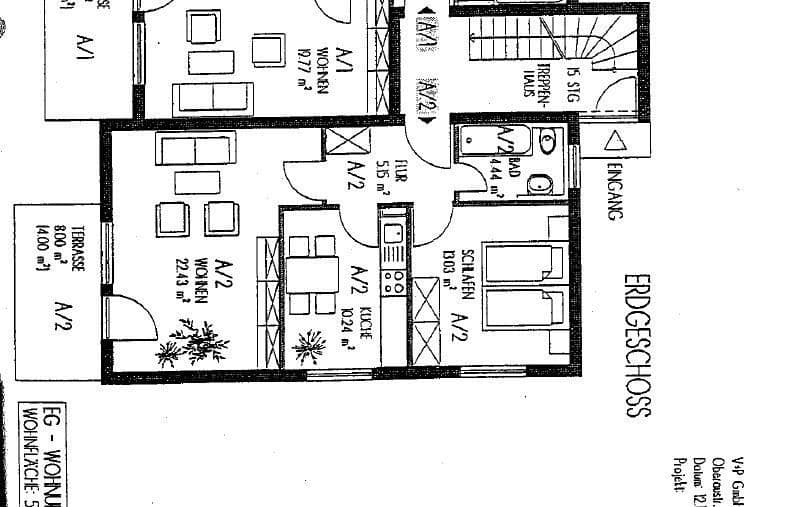 Pronájem bytu 2+1 60 m², Schillerstraße 16b, Geithain, Sasko Pronájem bytu 2+1 60 m², Schillerstraße 16b, Geithain, Sasko