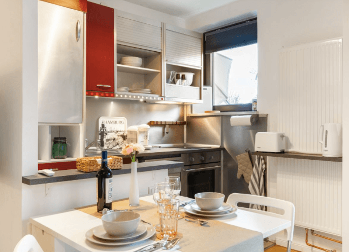 Pronájem bytu 1+1 35 m², Fliederweg, Hamburg, Hamburg Pronájem bytu 1+1 35 m², Fliederweg, Hamburg, Hamburg