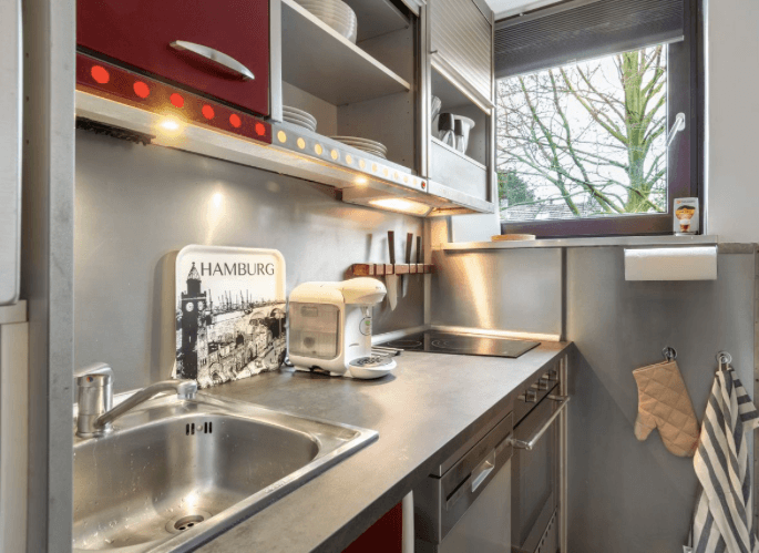 Pronájem bytu 1+1 35 m², Fliederweg, Hamburg, Hamburg Pronájem bytu 1+1 35 m², Fliederweg, Hamburg, Hamburg