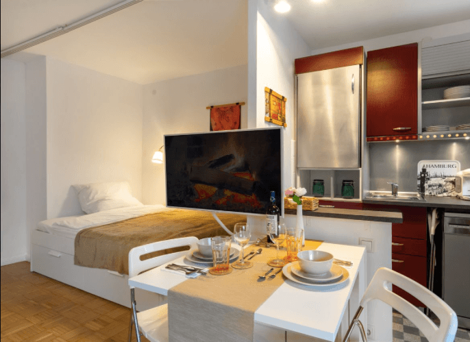 Pronájem bytu 1+1 35 m², Fliederweg, Hamburg, Hamburg Pronájem bytu 1+1 35 m², Fliederweg, Hamburg, Hamburg