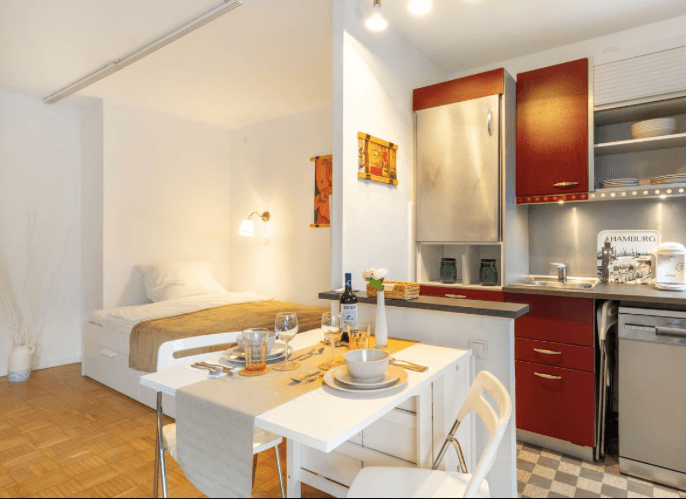 Pronájem bytu 1+1 35 m², Fliederweg, Hamburg, Hamburg Pronájem bytu 1+1 35 m², Fliederweg, Hamburg, Hamburg