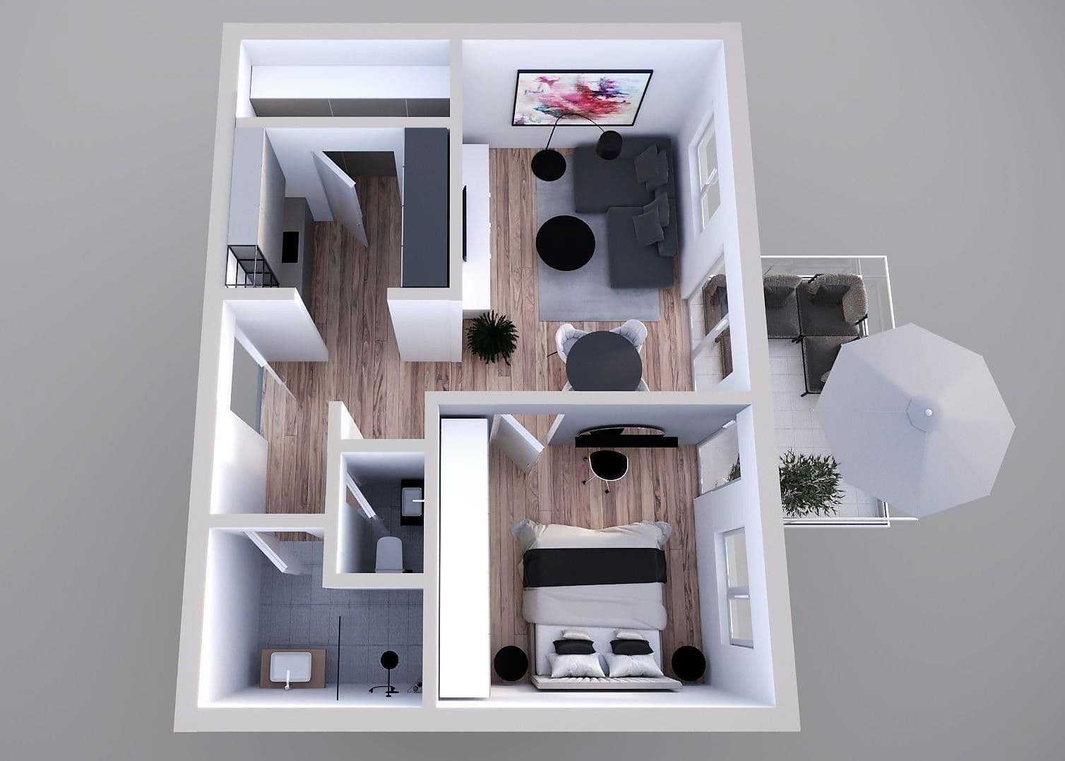 Pronájem bytu 2+1 58 m², Oskar-Frey-Str. 22, Philippsburg, Bádensko-Württembersko Pronájem bytu 2+1 58 m², Oskar-Frey-Str. 22, Philippsburg, Bádensko-Württembersko