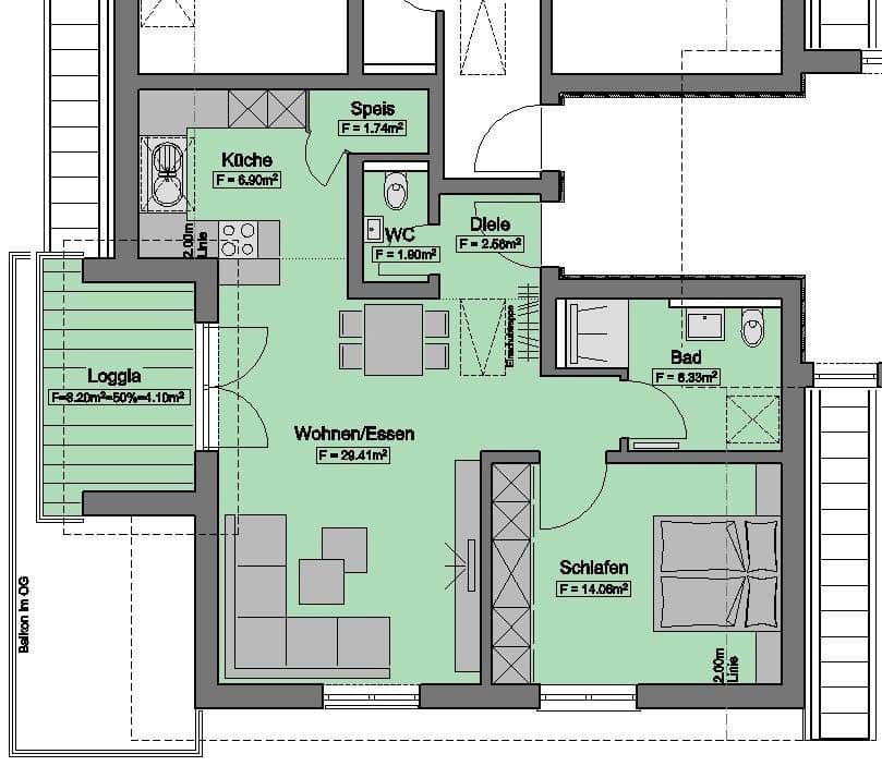 Prodej bytu 3+kk 85 m², Horb am Neckar, Bádensko-Württembersko Prodej bytu 3+kk 85 m², Horb am Neckar, Bádensko-Württembersko