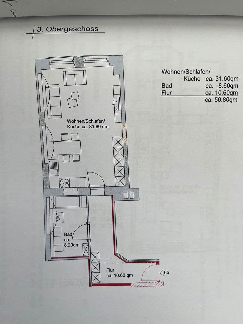 Prodej bytu 1+1 51 m², Rathausplatz 7, Kempten (Allgäu), Bavorsko Prodej bytu 1+1 51 m², Rathausplatz 7, Kempten (Allgäu), Bavorsko