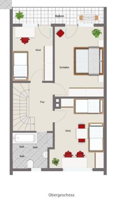 Pronájem domu 148 m², pozemek 150 m², Graben, Bavorsko Pronájem domu 148 m², pozemek 150 m², Graben, Bavorsko