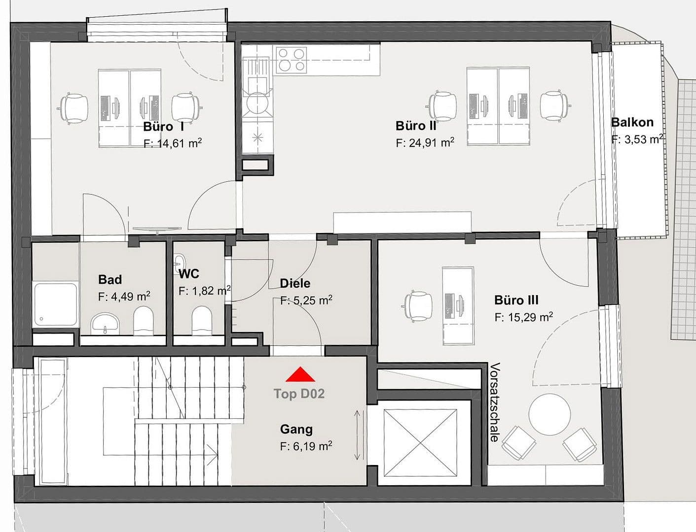 Pronájem bytu 3+1 67 m², St. Veiter Straße 56, Klagenfurt am Wörthersee, Korutany Pronájem bytu 3+1 67 m², St. Veiter Straße 56, Klagenfurt am Wörthersee, Korutany