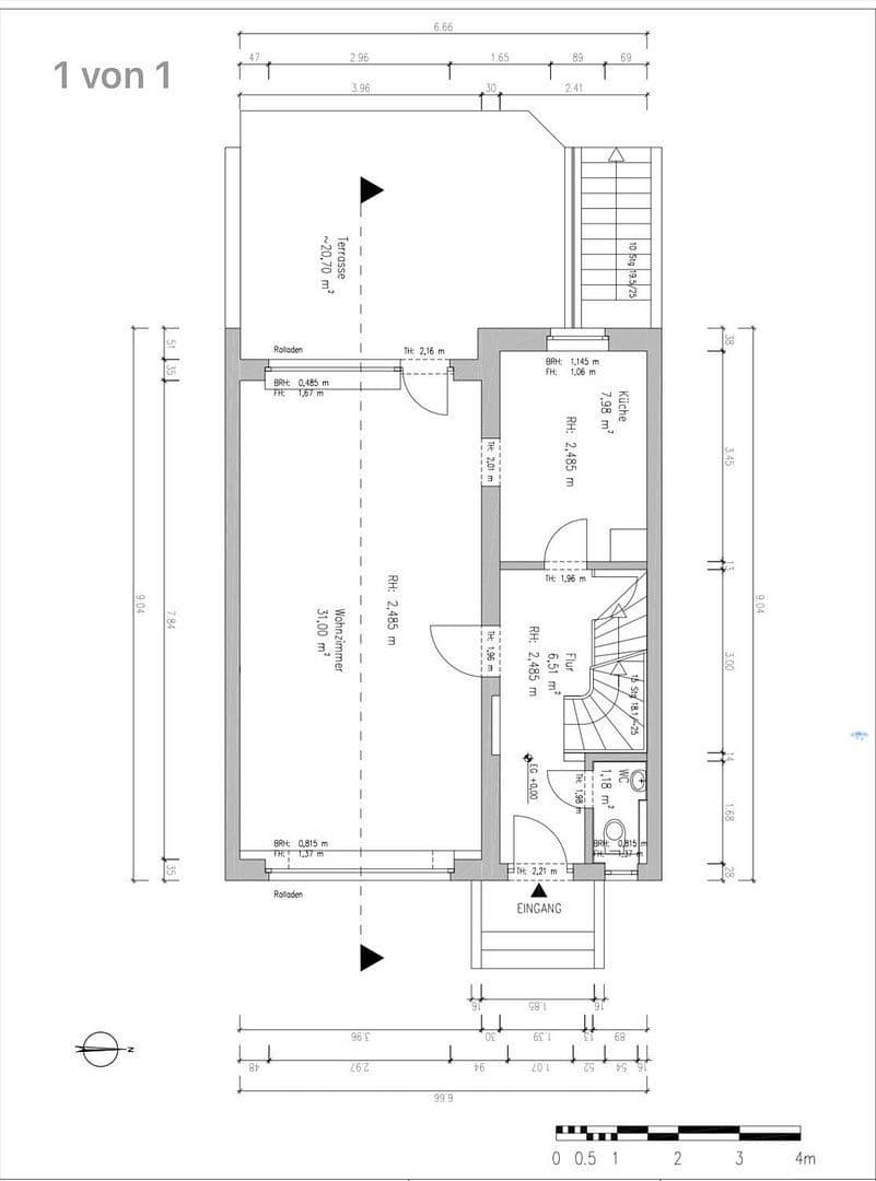 Prodej domu 145 m², pozemek 210 m², Frankfurt am Main, Hessen Prodej domu 145 m², pozemek 210 m², Frankfurt am Main, Hessen