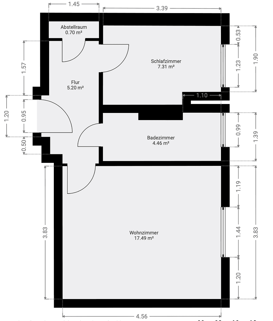 Prodej bytu 2+1 36 m², Gubener Straße 17, Berlin, Berlín Prodej bytu 2+1 36 m², Gubener Straße 17, Berlin, Berlín