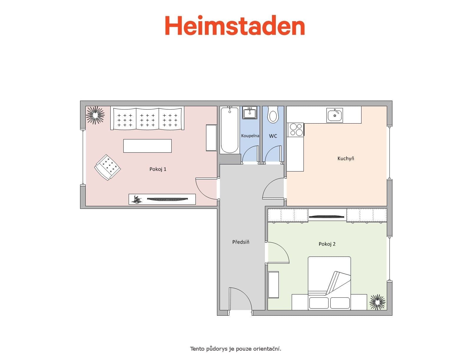 Pronájem bytu 2+1 51 m², Hlavní třída, Havířov, Moravskoslezský kraj Pronájem bytu 2+1 51 m², Hlavní třída, Havířov, Moravskoslezský kraj