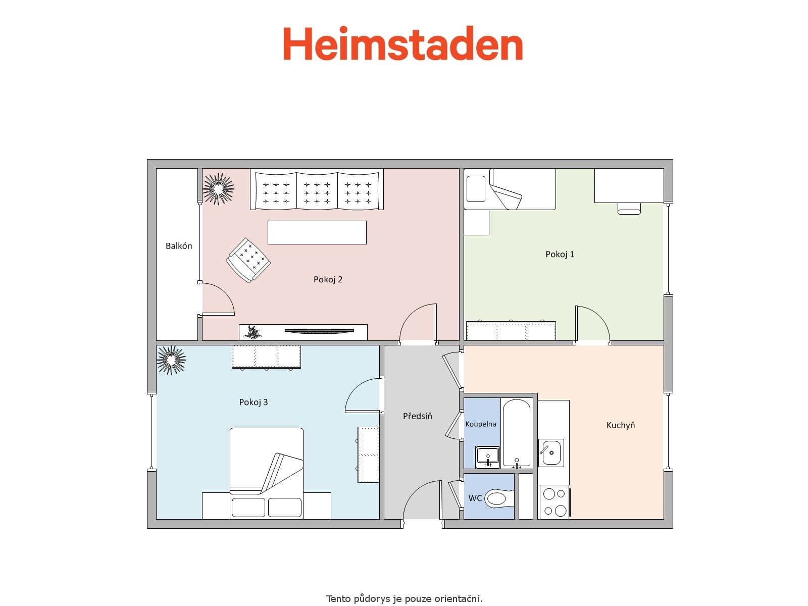 Pronájem bytu 3+1 67 m², Edisonova, Havířov, Moravskoslezský kraj Pronájem bytu 3+1 67 m², Edisonova, Havířov, Moravskoslezský kraj