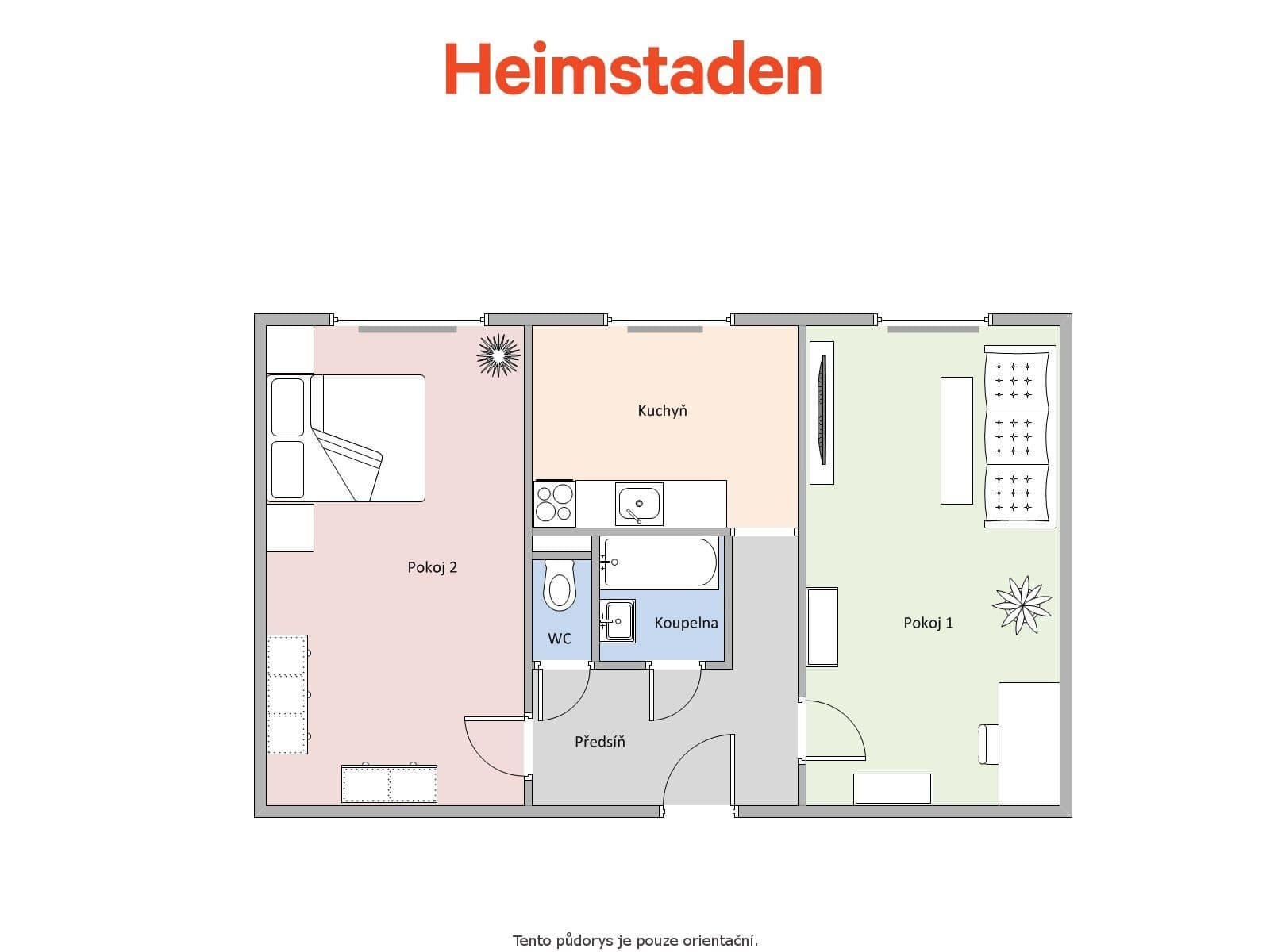 Pronájem bytu 2+1 52 m², Edisonova, Havířov, Moravskoslezský kraj Pronájem bytu 2+1 52 m², Edisonova, Havířov, Moravskoslezský kraj