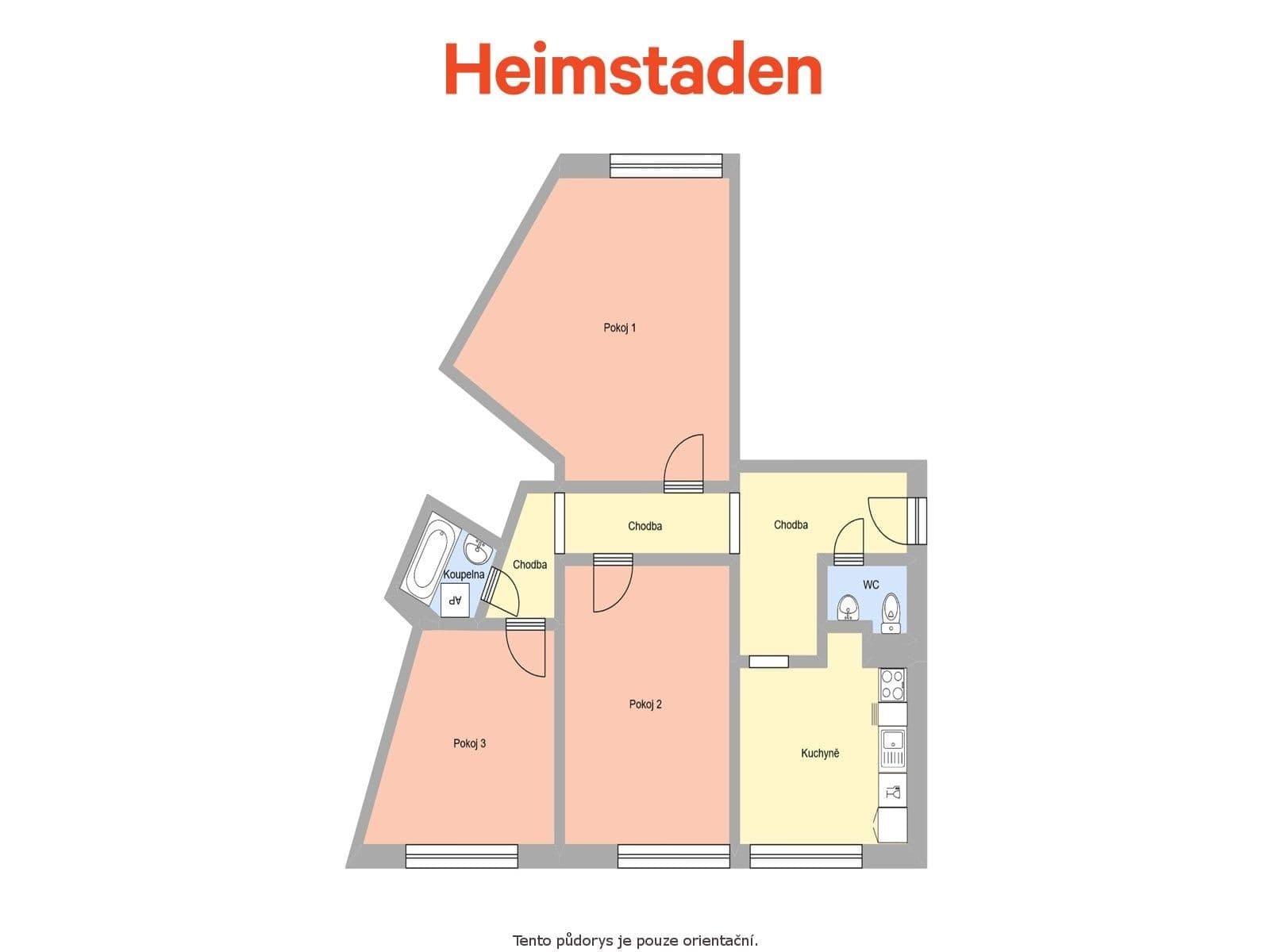 Pronájem bytu 3+1 83 m², Anenská, Frýdek-Místek, Moravskoslezský kraj Pronájem bytu 3+1 83 m², Anenská, Frýdek-Místek, Moravskoslezský kraj