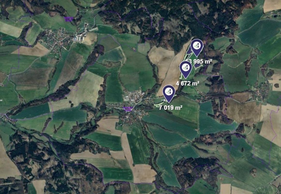 Prodej pozemku 65.686 m², Petroupim, Středočeský kraj Prodej pozemku 65.686 m², Petroupim, Středočeský kraj