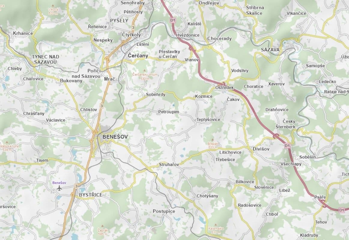 Prodej pozemku 65.686 m², Petroupim, Středočeský kraj Prodej pozemku 65.686 m², Petroupim, Středočeský kraj