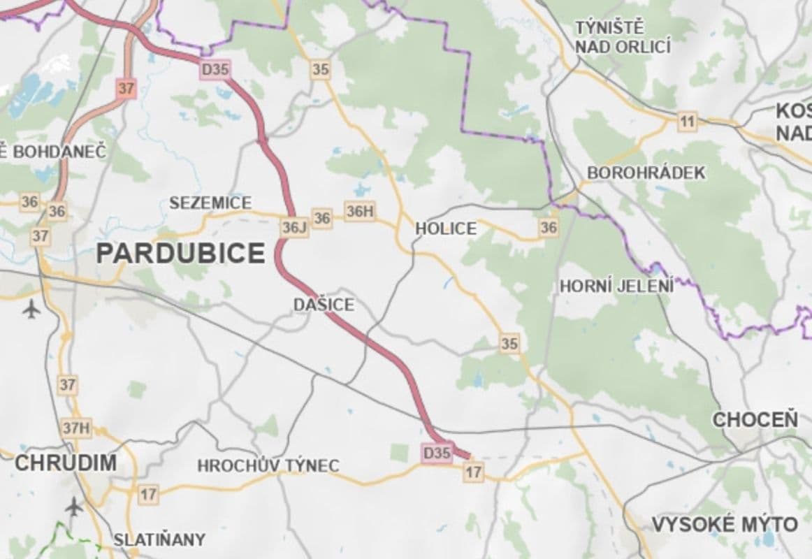 Prodej pozemku 1.252 m², Ostřetín, Pardubický kraj Prodej pozemku 1.252 m², Ostřetín, Pardubický kraj