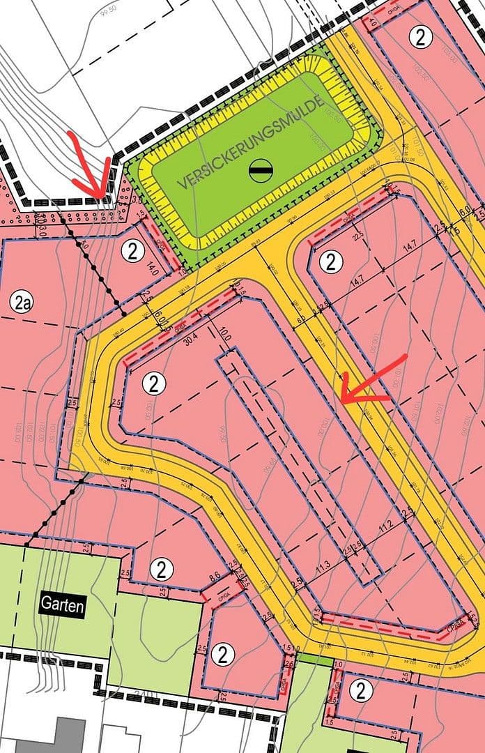 Prodej pozemku 445 m², Hedwigstrasse, Oberhausen-Rheinhausen, Bádensko-Württembersko Prodej pozemku 445 m², Hedwigstrasse, Oberhausen-Rheinhausen, Bádensko-Württembersko